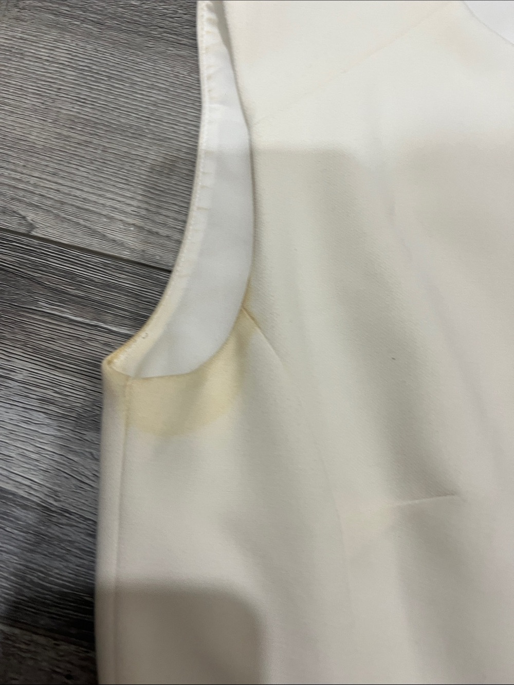 French Connection Cream Sleeveless Mini Dress - Picture 3 of 4